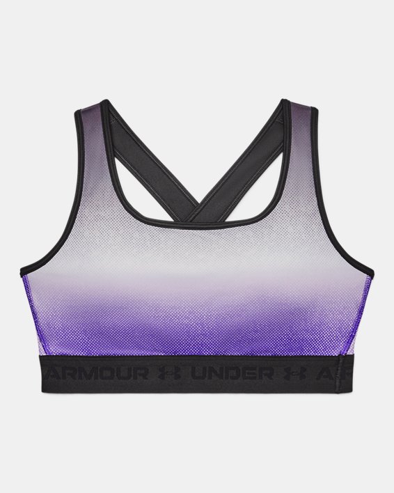 Soutien-gorge de sport à dos croisé et maintien modéré Armour® pour femme, Purple, pdpMainDesktop image number 9